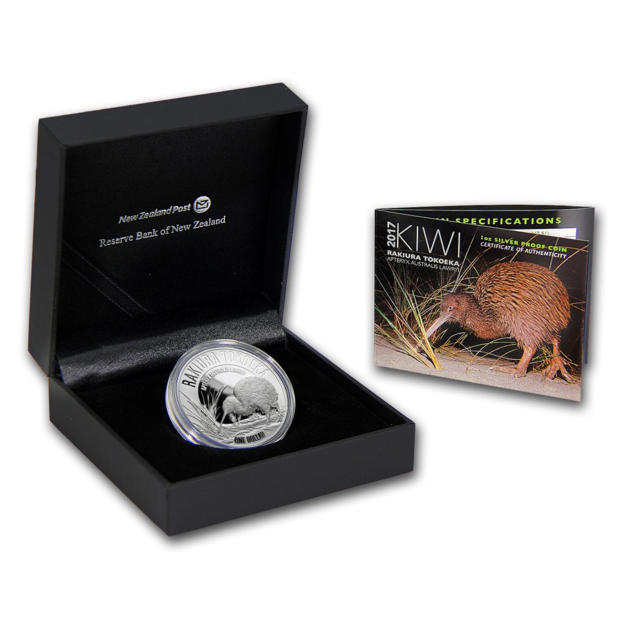 2017 Kiwi Silver Proof Specimen Coin - Click Image to Close